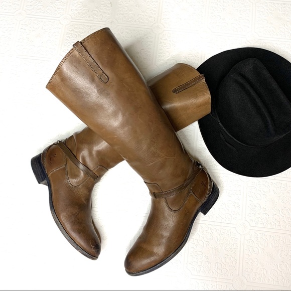 Frye Women's Lindsay Plate Knee-High Boot SZ 10B - Picture 4 of 8